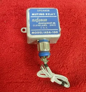 **USED** MODEL ADA100 SPEAKER MUTING RELAY WITH CONNECTOR